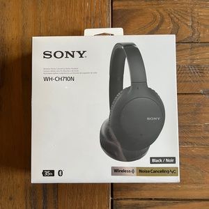 SONY wireless noise cancelling headset